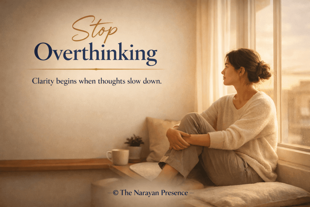 Stop Overthinking