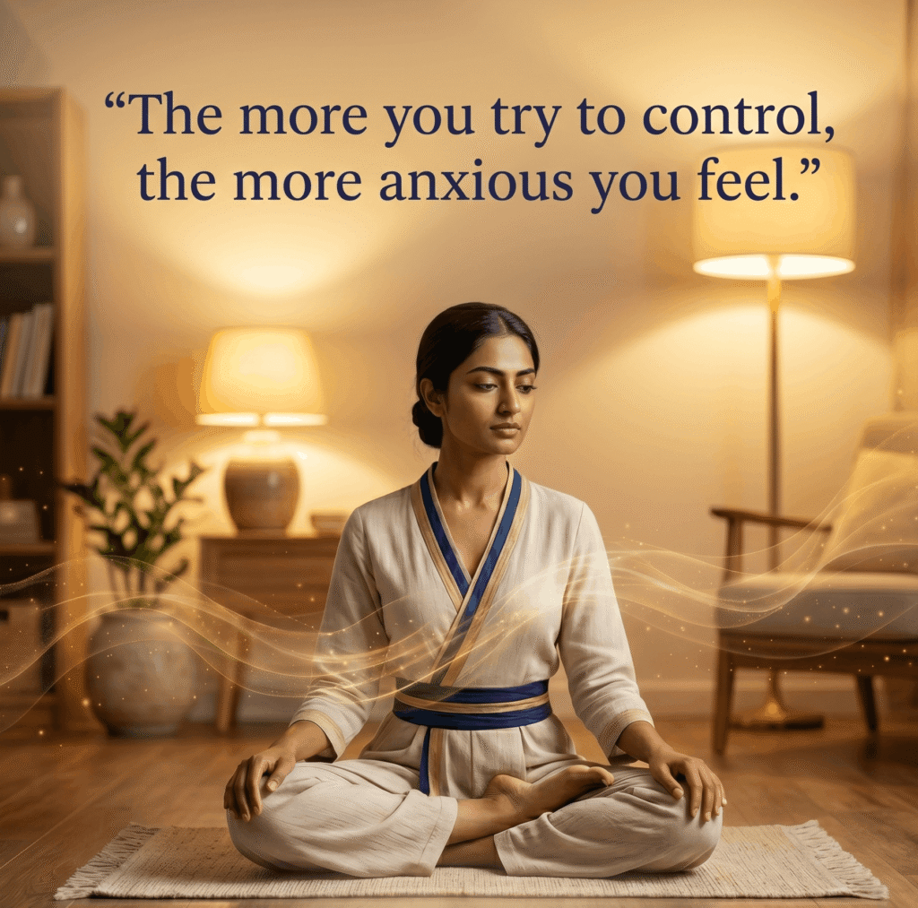 why anxiety comes from control