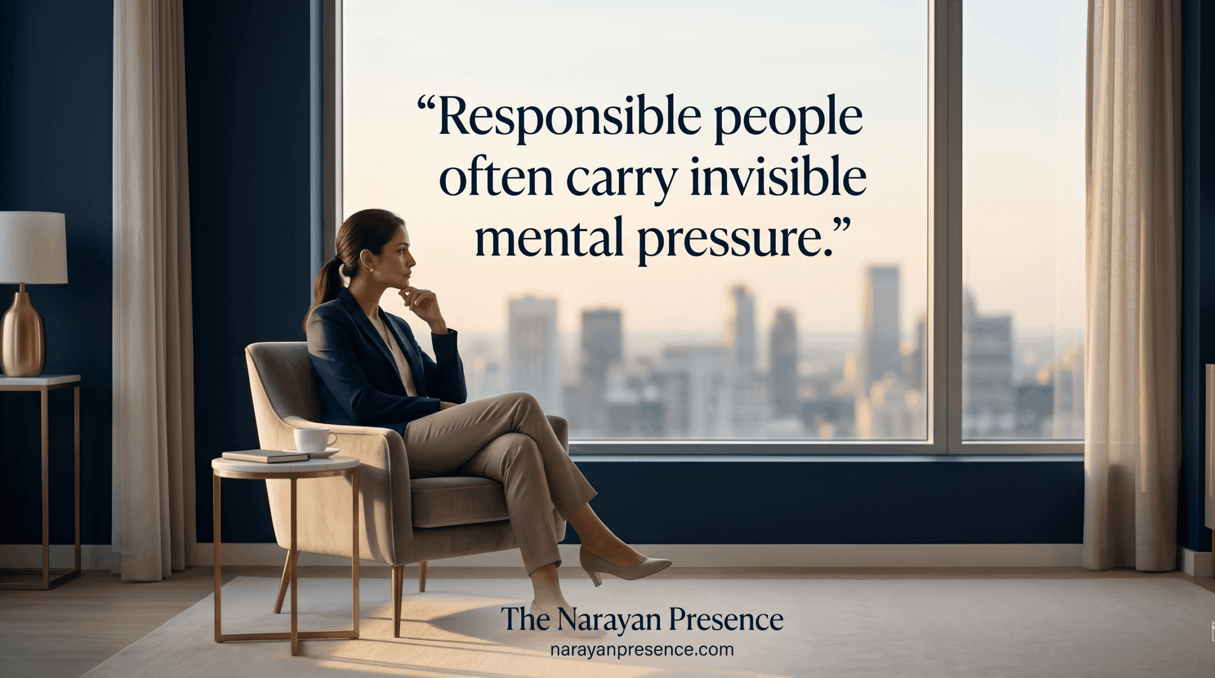 Responsible people often carry invisible mental pressure.