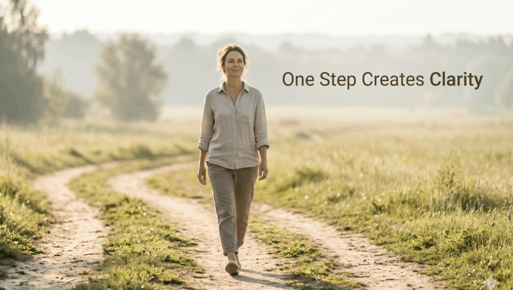 One Step Creates Clarity